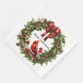 kardinaal-papieren servet (Hoek)