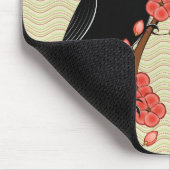 Kardinaal & Plum Blossom Mousepad Muismat (Hoek)