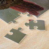 Kardinaal portret legpuzzel (Zijkant)