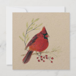 Kardinaal Red Bird Art