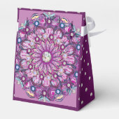 Kardinaal Red Rosace Bedankdoosjes (Achterkant)