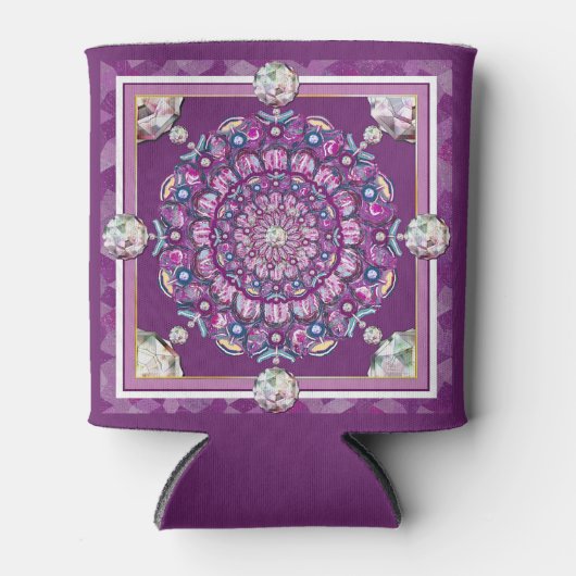 Kardinaal Red Rosace Blikjeskoeler (Voorkant)