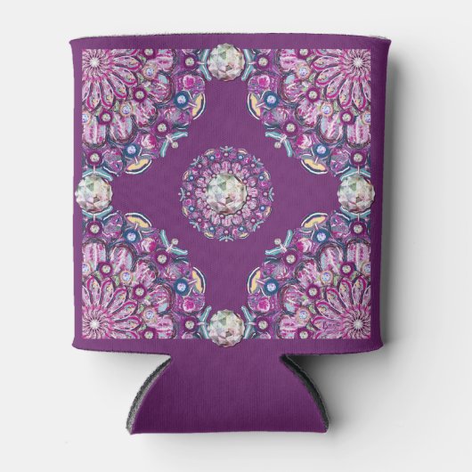 Kardinaal Red Rosace Blikjeskoeler (Voorkant)