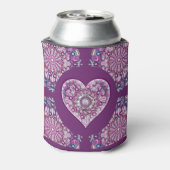 Kardinaal Red Rosace Blikjeskoeler (Blikje Achterkant)