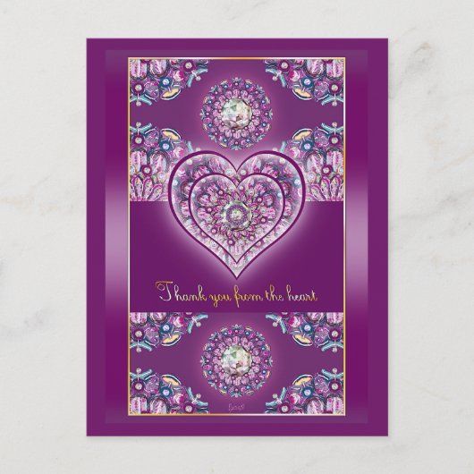 Kardinaal Red Rosace Briefkaart (Voorkant)