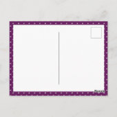 Kardinaal Red Rosace Briefkaart (Achterkant)