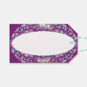 Kardinaal Red Rosace Cadeaulabel (Voorkant (Horizontaal))