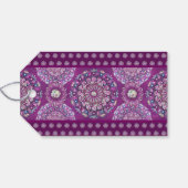 Kardinaal Red Rosace Cadeaulabel (Achterkant Horizontaal)