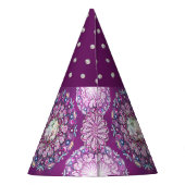 Kardinaal Red Rosace Feesthoedjes (Achterkant)