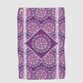 Kardinaal Red Rosace Golfhanddoek (Voorkant)