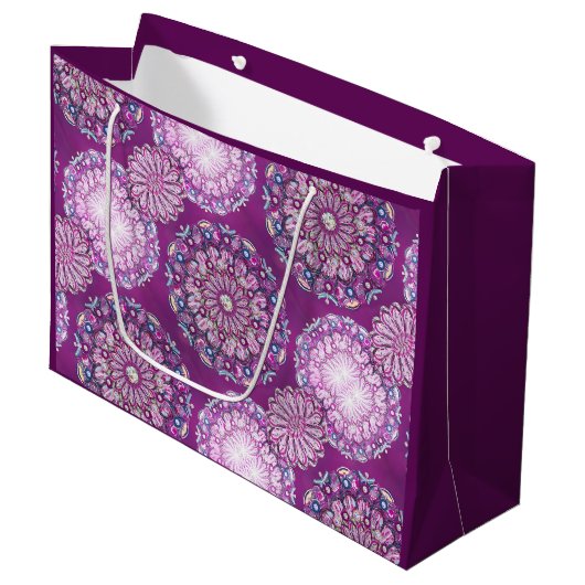 Kardinaal Red Rosace Groot Cadeauzakje (Voorkant Gekanteld)