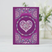 Kardinaal Red Rosace Informatiekaartje (Staand voorkant)