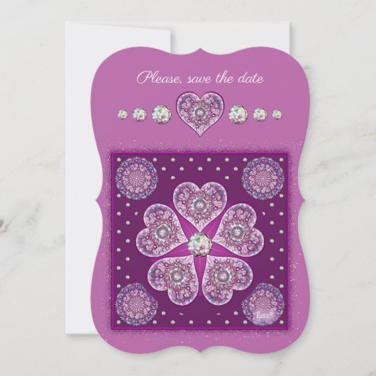 Kardinaal Red Rosace Kaart (Voorkant)