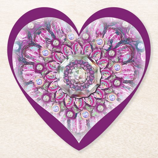 Kardinaal Red Rosace Kartonnen Onderzetters (Voorkant)