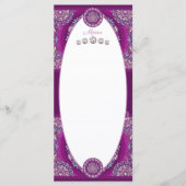 Kardinaal Red Rosace Menu (Voorkant)