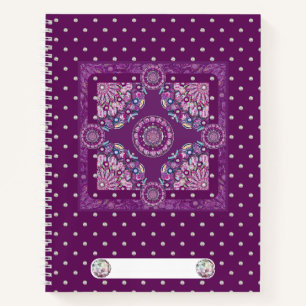 Kardinaal Red Rosace Notitieboek