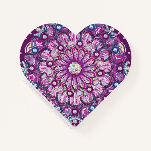 Kardinaal Red Rosace Notitieboek (Voorkant)