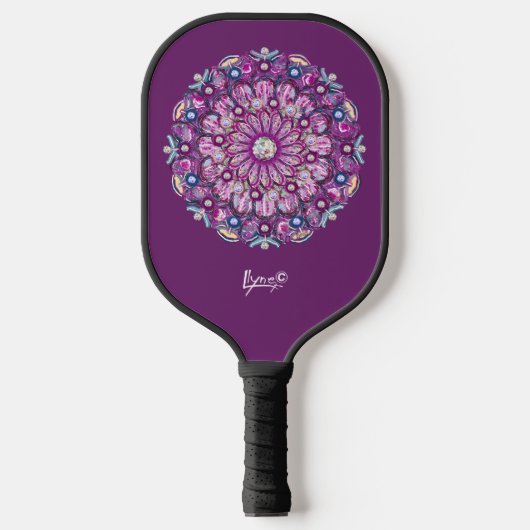 Kardinaal Red Rosace Pickleball Paddle (Voorkant)