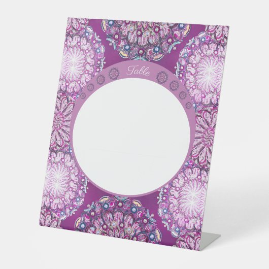 Kardinaal Red Rosace Reclamebord Met Voetstuk (Voorkant)