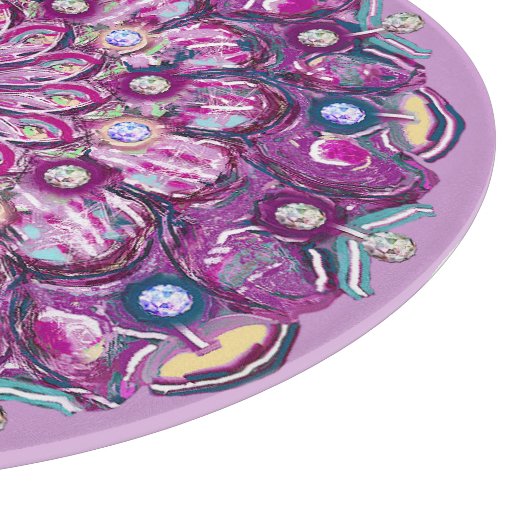 Kardinaal Red Rosace Snijplank (Hoek)