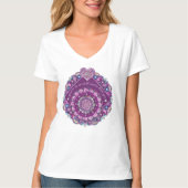 Kardinaal Red Rosace T-shirt (Voorkant)