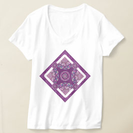 Kardinaal Red Rosace T-shirt