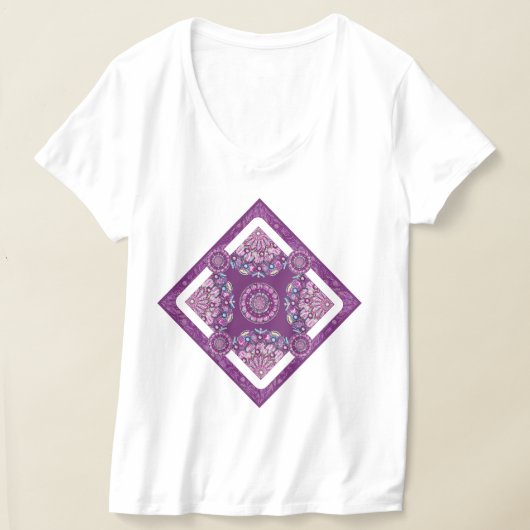 Kardinaal Red Rosace T-shirt (Laagn)