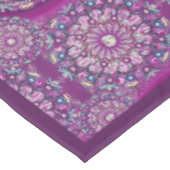 Kardinaal Red Rosace Tafelkleed (Gekanteld)