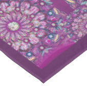 Kardinaal Red Rosace Tafelkleed (Gekanteld)