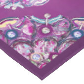 Kardinaal Red Rosace Tafelkleed (Gekanteld)