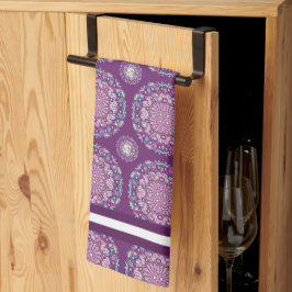 Kardinaal Red Rosace Theedoek