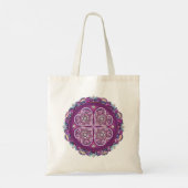 Kardinaal Red Rosace Tote Bag (Achterkant)