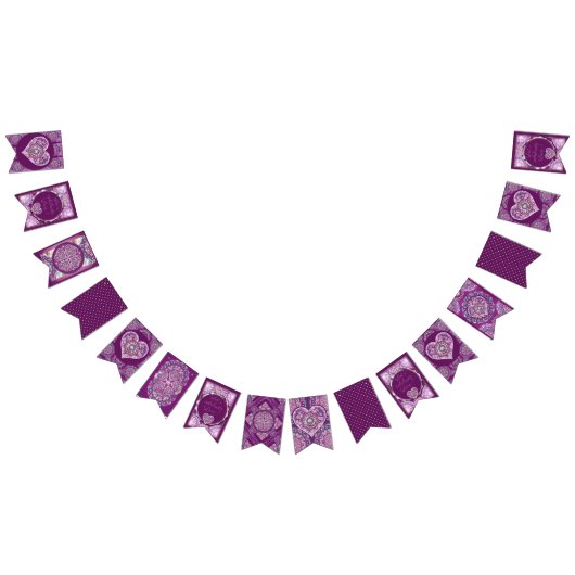 Kardinaal Red Rosace Vlaggetjes (Alle)