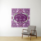 Kardinaal Red Rosace Wandkleed (In situ)