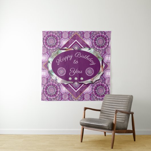 Kardinaal Red Rosace Wandkleed (In situ)