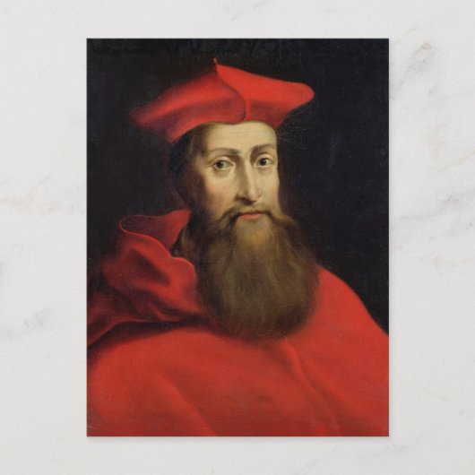 Kardinaal Reginald Pole aartsbisschop van Canterbu Briefkaart (Voorkant)