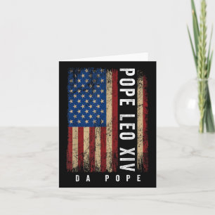Kardinaal Robert Prevo Da Paus Leo XIV Da Pop Cath Kaart