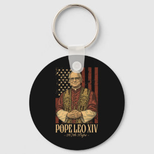 Kardinaal Robert Prevost Paus Leo XIV Sleutelhanger