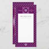 Kardinaal rode Rosace (Voorkant / Achterkant)