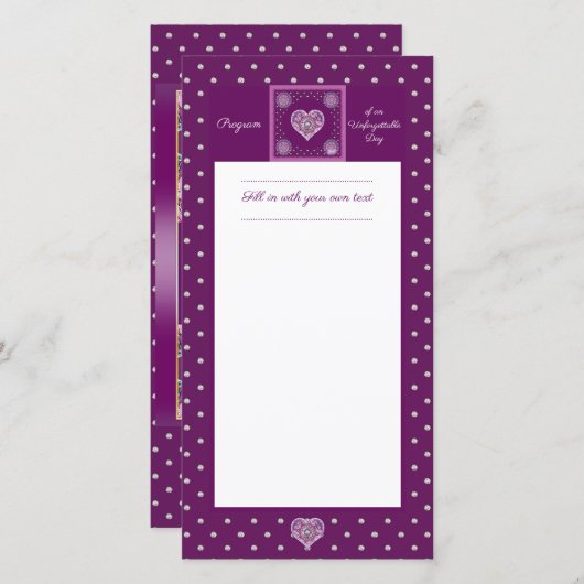 Kardinaal rode Rosace (Voorkant / Achterkant)