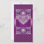 Kardinaal rode Rosace (Achterkant)