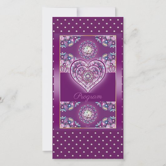 Kardinaal rode Rosace (Achterkant)