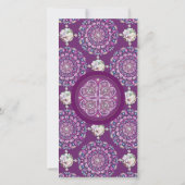 Kardinaal rode Rosace (Achterkant)