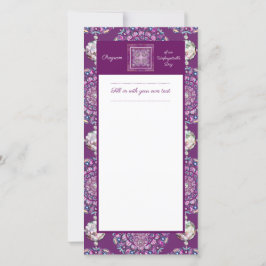 Kardinaal rode Rosace