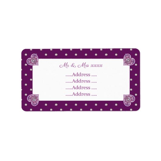 Kardinaal rode Rosace Etiket (Voorkant)