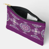 Kardinaal rode Rosace Etui (Open)