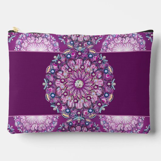 Kardinaal rode Rosace Etui (Voorkant)