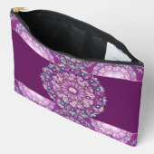 Kardinaal rode Rosace Etui (Open)