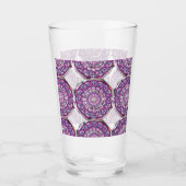 Kardinaal rode Rosace Glas (Voorkant)
