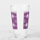 Kardinaal rode Rosace Glas (Links)